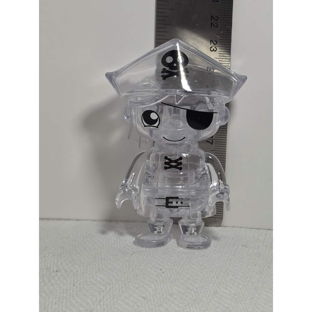 Rare Bonkers Toys Ryan's World Invisible Clear Invisi-Ryan pirate figure.